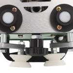 Portable Glass Edge Grinding Machine, 1100W 110V Electric HandHeld Glass Edge Polishing Machine with 110V Single-Phase Series Motor, 8000r/Min for Glass Ceramic Beveling & Polishing (Green)