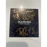 DEF LEPPARD SIGNED DIAMOND STAR HALOS CD W/ AUTOGRAPHED SIGNED INSERT