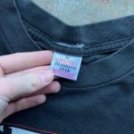 VTG 90s Fear Factory Suffer T Shirt XL Black Diamond Star Metal Band Concert Tee