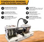 CabKing 6" Rock Grinder Polisher | Model CABKING-6V3