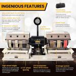 CabKing 8" Lapidary Rock Grinder Polisher