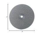 Drilax 6 Inch Grit 80 High Density Diamond Coated Flat Lap Lapping Lapidary Wheel Disc Glass - Jewelry - Polishing - Tool Grinding Sharpening Metal Back 1/2" Arbor (GRIT0080)