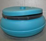 Raytech Vibratory Tumbler Bowl & Lid 23-032, 3 Gal, 17" ID, AV40, TD-40