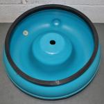 Raytech Vibratory Tumbler Bowl & Lid 23-032, 3 Gal, 17" ID, AV40, TD-40