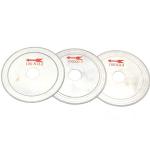 ILOVETOOL Thin Edge Lapidary Wet Saw 4" Arbor 20mm Rim 0.35mm Gemstone Trim Cutting Tools Pack of 10Pcs