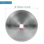 TAOTAOY 6 inch Diamond Lapidary Saw Blades,Super-Thin 0.35mm,1" Arbor Trim Rock Jewelry Gemstone Cutting Tools for Gem Stone Agate Jadeite Glass Crystal