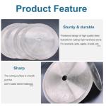 TAOTAOY 6 inch Diamond Lapidary Saw Blades,Super-Thin 0.35mm,1" Arbor Trim Rock Jewelry Gemstone Cutting Tools for Gem Stone Agate Jadeite Glass Crystal