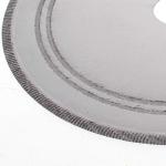 7" inch Diamond Lapidary Saws Blade 175mm Notched Rim Trim Stone Masonry Tools Arbor Hole 25.4mm 1 in