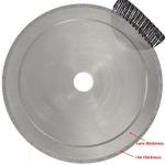 7" inch Diamond Lapidary Saws Blade 175mm Notched Rim Trim Stone Masonry Tools Arbor Hole 25.4mm 1 in