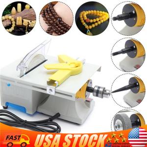 110V Gem Polishing Machine Jewelry Lapidary Grinding Equipment Table Rock Saw
