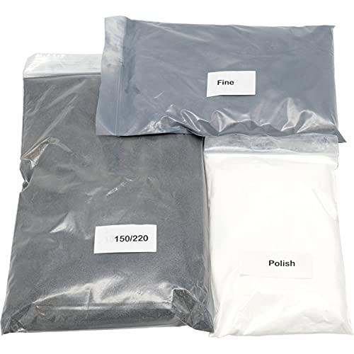 Rock Polishing Tumbling Grit for Vibrating Lapidary Rock Tumblers Made in The U.S.A