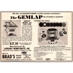 Brad's Rock Shop The Gemlap Line of Lapidary Equipment Detroit MI 1968 Ad SAH8-4