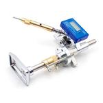 LeTkingok High-Precision Angle Digital Display Gemstone Grinding Machine Manipulator, Gem Faceting Machine Handle (Updated Version, 64 Index Gear)