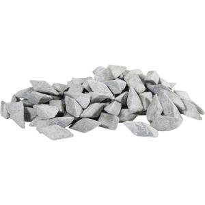 Raytech 41-319 Ceramic Media, Angle Cut Cylinder, 3/8 x 7/8, 50 lb