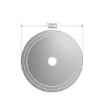 KUABCOPA 1/2/5Pcs 150mm Ultra Thin Diamond Circular Saw Blade Cutting Arbor Disc for Lapidary Gems Crystal Jewelry Jade Glass Trim Processing