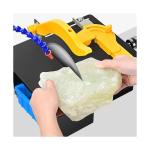 KUABCOPA 1/2/5Pcs 150mm Ultra Thin Diamond Circular Saw Blade Cutting Arbor Disc for Lapidary Gems Crystal Jewelry Jade Glass Trim Processing