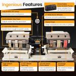 CabKing 8" Cabbing Machine - Lapidary Rock and Jewelry Gem Grinder Polisher - Model CABKING-8V1