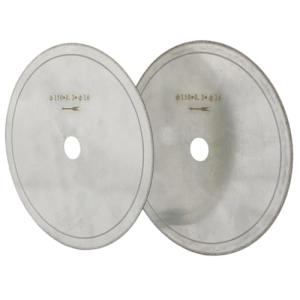 2Pcs 6" inch 150mm Diamond Lapidary Saws Arbor 5/8" Trim Blade Super Thin Edge Rim Wet Cutting Disc Jewellery Tools(Core Thickness 0.23)