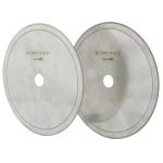 2Pcs 6" inch 150mm Diamond Lapidary Saws Arbor 5/8" Trim Blade Super Thin Edge Rim Wet Cutting Disc Jewellery Tools(Core Thickness 0.23)