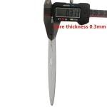 2Pcs 6" inch 150mm Diamond Lapidary Saws Arbor 5/8" Trim Blade Super Thin Edge Rim Wet Cutting Disc Jewellery Tools(Core Thickness 0.23)