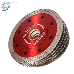 Ceramic Cutting Disc Wheels 4In Super Thin Dry Wet Diamond Porcelain Saw Blades