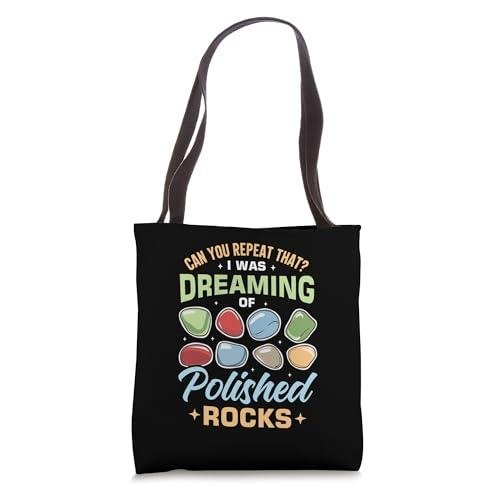 Lapidary Rock Tumbling Stones Rock Polishing Rock Tumbler Tote Bag