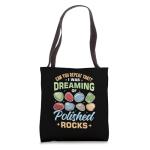 Lapidary Rock Tumbling Stones Rock Polishing Rock Tumbler Tote Bag