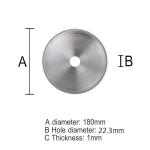 NEFLUM 1pc 180MM Diamond Lapidary Saws Trim Blade Super Thin Straight Edge Wet Cutting Disc Jewellery Jade Tool 22.23mm/20mm,180x22.23x1mmmm