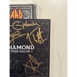 DEF LEPPARD COA SIGNED DIAMOND STAR HALOS CD W/ AUTOGRAPHED SIGNED INSERT ACOA 5