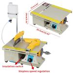 Jewelry Lapidary Saw For Cutting Rocks Diy Lapidary Equipment 110v Mini Table Sa