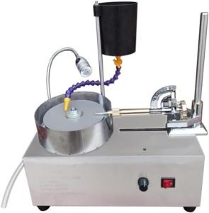 CHIPEL Jewelry polishing Machine Jewelry Power Polishers Jade Grinding and Polishing Machine Stepless Speed Gemstone Grinding Machine Rock Polisher Tumbler Kit (Size : Digital Display Angle)