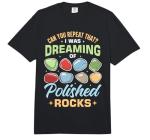 Lapidary Rock Tumbling Stones Rock Polishing Rock Tumbler Comfort Colors Adult Heavyweight T-Shirt