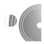 KUABCOPA 150mm Ultra Thin Diamond Circular Saw Blade Cutting Arbor Disc for Lapidary Gems Crystal Jewelry Jade Glass Trim Processing