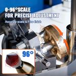 Angle Grinder Jewel Polisher, Gem Cutting And Faceting Machine, Gem Faceting Machine Digital 180w Jade Diamond Polishing Machine With 0-2800 RPM, For Gemstones, Crystal Mechanic-110V