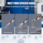 Angle Grinder Jewel Polisher, Gem Cutting And Faceting Machine, Gem Faceting Machine Digital 180w Jade Diamond Polishing Machine With 0-2800 RPM, For Gemstones, Crystal Mechanic-110V