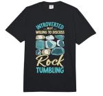 Lapidary Rock Tumbling Stones Rock Polishing Rock Tumbler Comfort Colors Adult Heavyweight T-Shirt