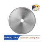 KUABCOPA 180MM Diamond Lapidary Saws Trim Blade Straight Edge Wet Cutting Disc Jewellery Jade Tool 22.23mm/20mm