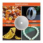 KUABCOPA 180MM Diamond Lapidary Saws Trim Blade Straight Edge Wet Cutting Disc Jewellery Jade Tool 22.23mm/20mm