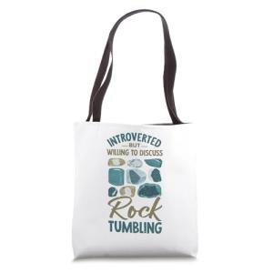Lapidary Rock Tumbling Stones Rock Polishing Rock Tumbler Tote Bag