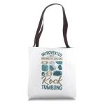 Lapidary Rock Tumbling Stones Rock Polishing Rock Tumbler Tote Bag