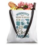 Lapidary Rock Tumbling Stones Rock Polishing Rock Tumbler Tote Bag