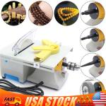 110V Gem Polishing Machine Jewelry Lapidary Grinding Equipment Table Rock Saw