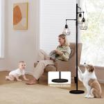 69'' Dimmable Farmhouse with 3X9W Edison Bulbs, Industrial Vintage Tree Desig...