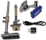 LeTkingok High-Precision Angle Digital Display Gemstone Grinding Machine Manipulator, Gem Faceting Machine Handle (Standard Version, 80 Index Gear)