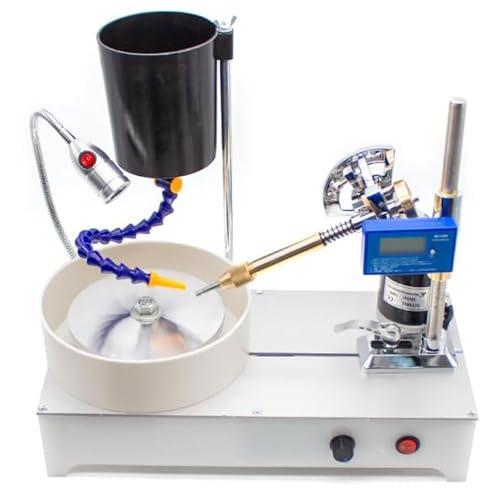 Digital Gemstone Grinding Machine - 2800rpm Lapidary Polisher for Jewelry Making & Crafting, Precision Display, Ideal for Stone Cutting & Polishing