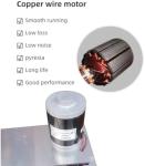 Digital Gemstone Grinding Machine - 2800rpm Lapidary Polisher for Jewelry Making & Crafting, Precision Display, Ideal for Stone Cutting & Polishing