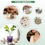 Rockcloud 1 lb Natural Crystals Raw Rough Stones for Cabbing,Tumbling,Cutting,Lapidary,Polishing,Reiki Crytsal Healing,Fluorite