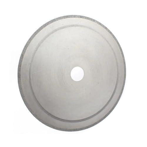 KUABCOPA 7 Inch 180mm Notched Diamond Lapidary Rock Slab Saws Blade Cutting Trim Saw Blades Masonry Tools for Stone Gemstone