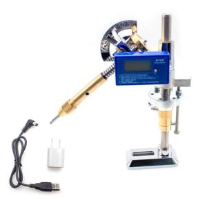 Angle Digital Display Gemstone Grinding Machine Manipulator High-Precision Gem Faceting Machine Handle (Updated Version, 96 Index Gear)