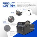 10" Hi-Tech Diamond Lapidary Slab Saw with Blades